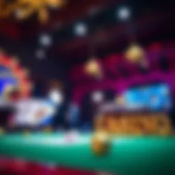 A vivid representation of various casino bonuses available online