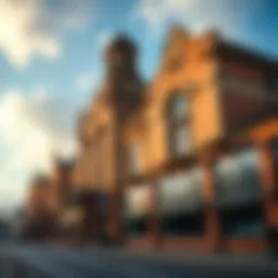 Historic architecture in Doncaster reflecting its industrial past
