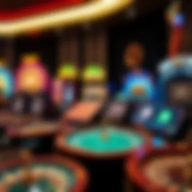 Variety of Casino Games A collection of various casino games