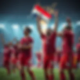 Toronto FC celebrating a victory