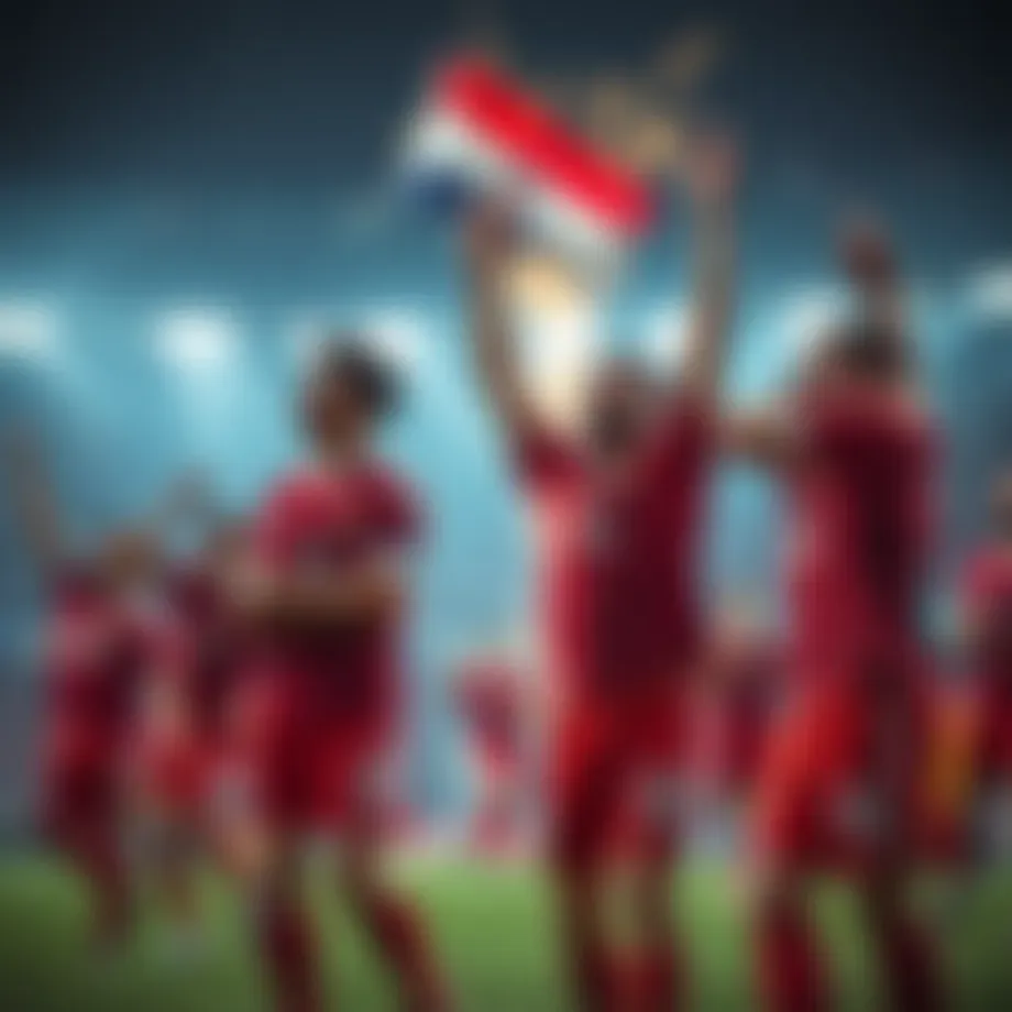 Toronto FC celebrating a victory
